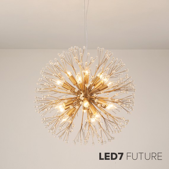 Loft Industry Modern - Pure Flower Brass